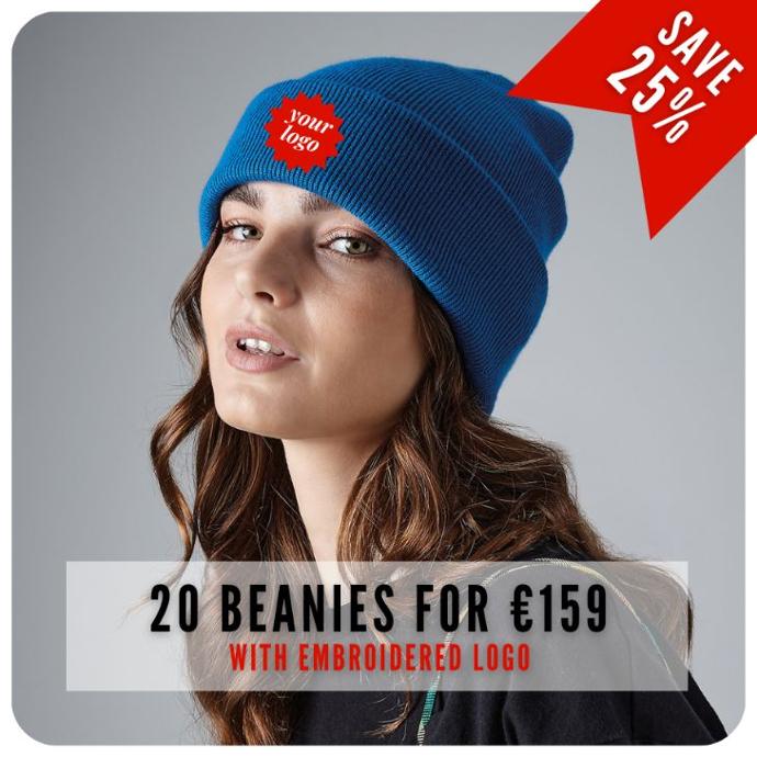 Beanies with Embroidered Logo