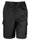 [R309X] Result Workguard Work-Guard action shorts (XS, Black)