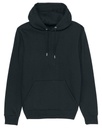[SX005] Stanley/Stella Unisex Cruiser iconic hoodie sweatshirt (STSU822) (2XS, Black)