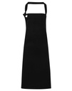 [PR130] Premier Calibre heavy cotton canvas bib apron (Black)