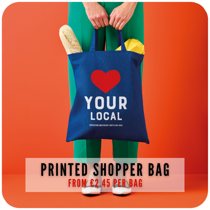 Printed Shopper Bag