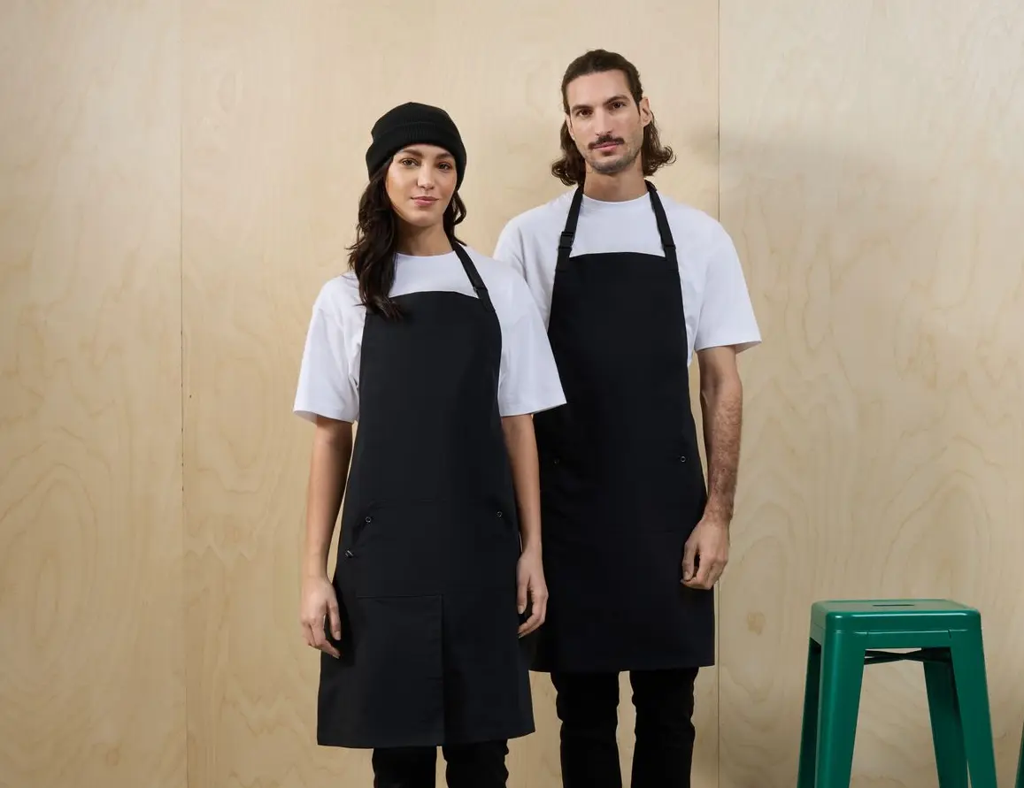 Hospitality aprons for chefs, baristas and wait staff