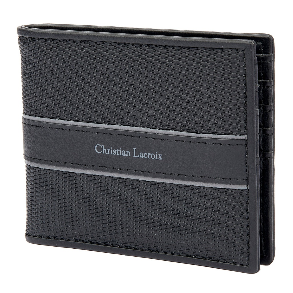 Christian Lacroix Caprio Black Card Wallet