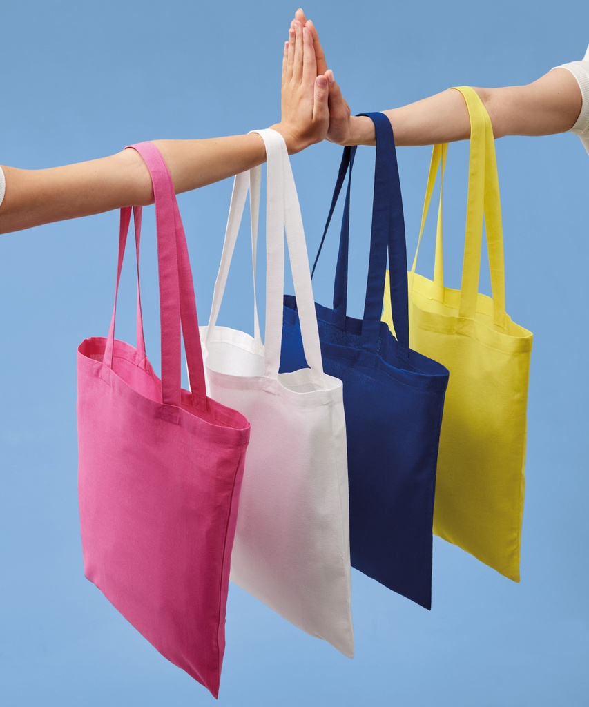 Nutshell® Cotton shopper long handle-colors