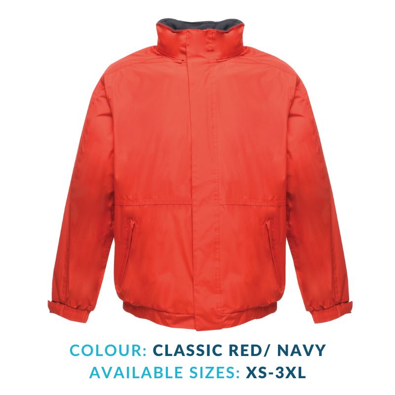 10 Regatta Dover jackets (RG045) with logo for €370