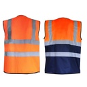 Cargo Hi-Vis Executive Vest Multi Pockets & ID Holder 1327