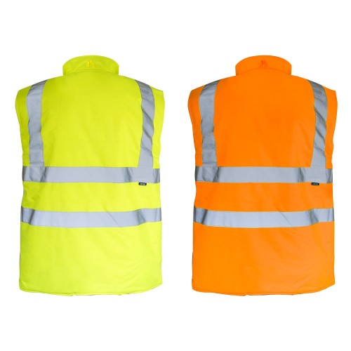 Cargo Hi-Vis Fleece Lined Bodywarmer 1214