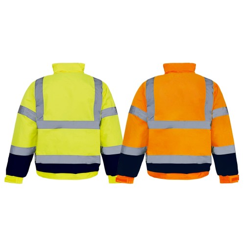 Cargo Hi-Vis Two Tone Bomber Jacket 1304