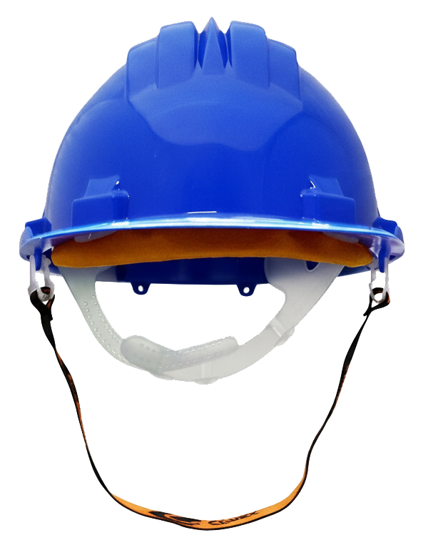 20 Hard Hats with Chinstrap + Free Printed Logo for €199