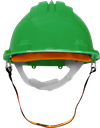 20 Hard Hats with Chinstrap + Free Printed Logo for €199