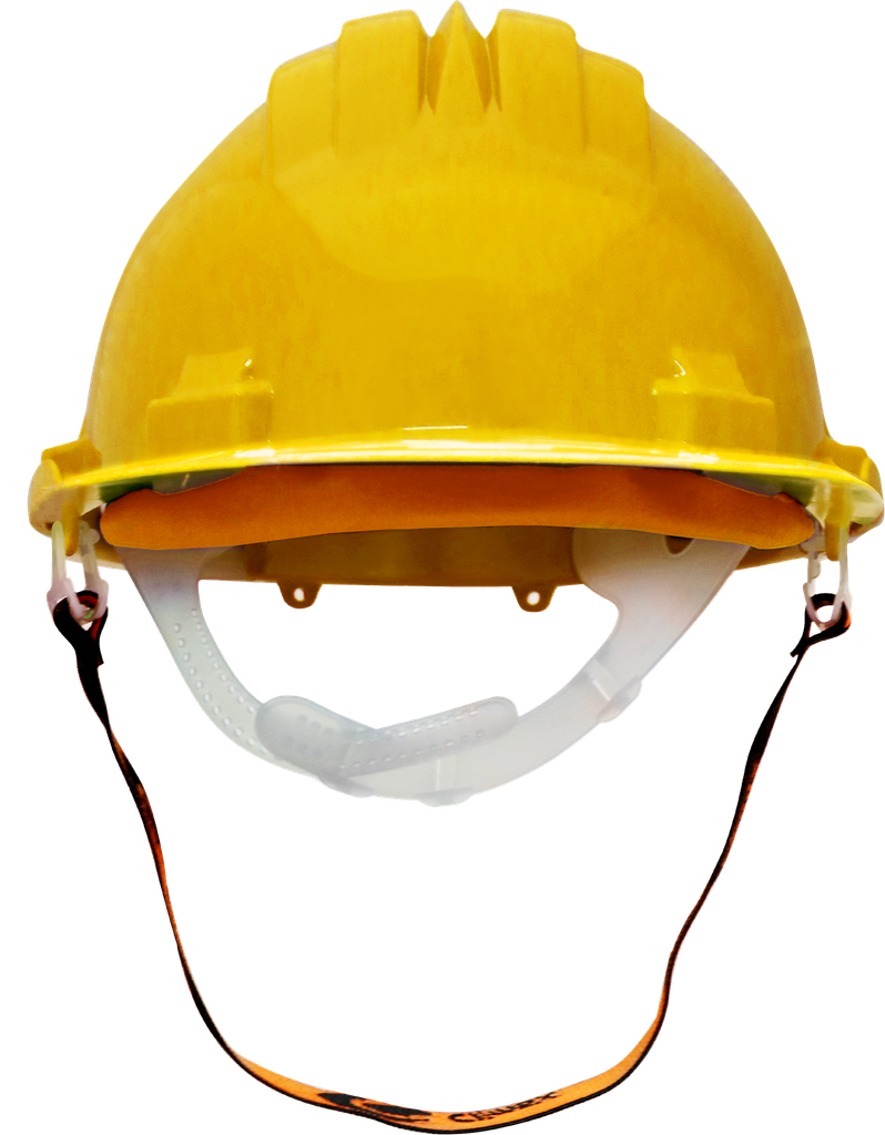 20 Hard Hats with Chinstrap + Free Printed Logo for €199