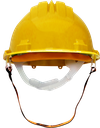 20 Hard Hats with Chinstrap + Free Printed Logo for €199