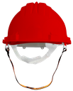 20 Hard Hats with Chinstrap + Free Printed Logo for €199