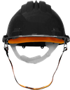 20 Hard Hats with Chinstrap + Free Printed Logo for €199