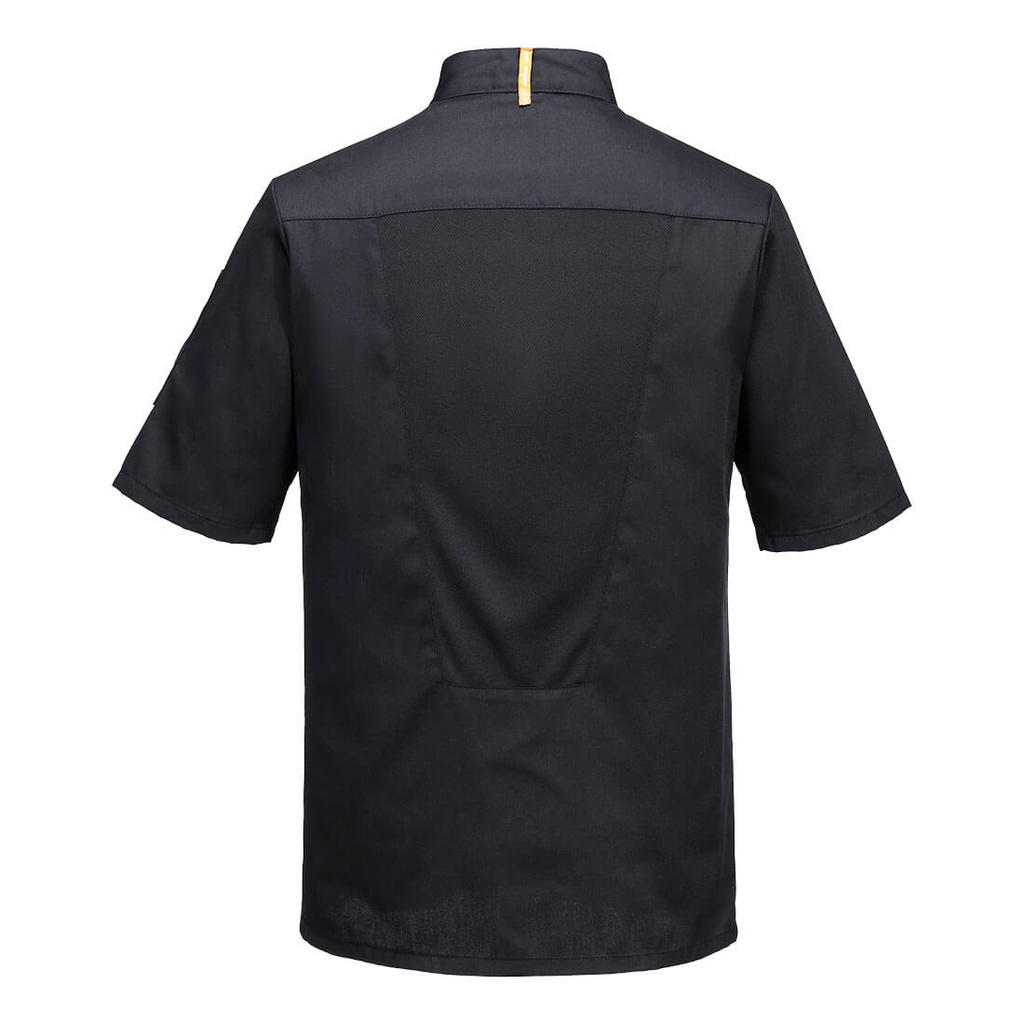C739 - Chef's Mesh Air Pro Asymmetrical Jacket S/S