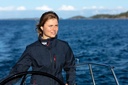 Helly Hansen Womens Crew Midlayer Sailing Jacket 2 - Navy Model