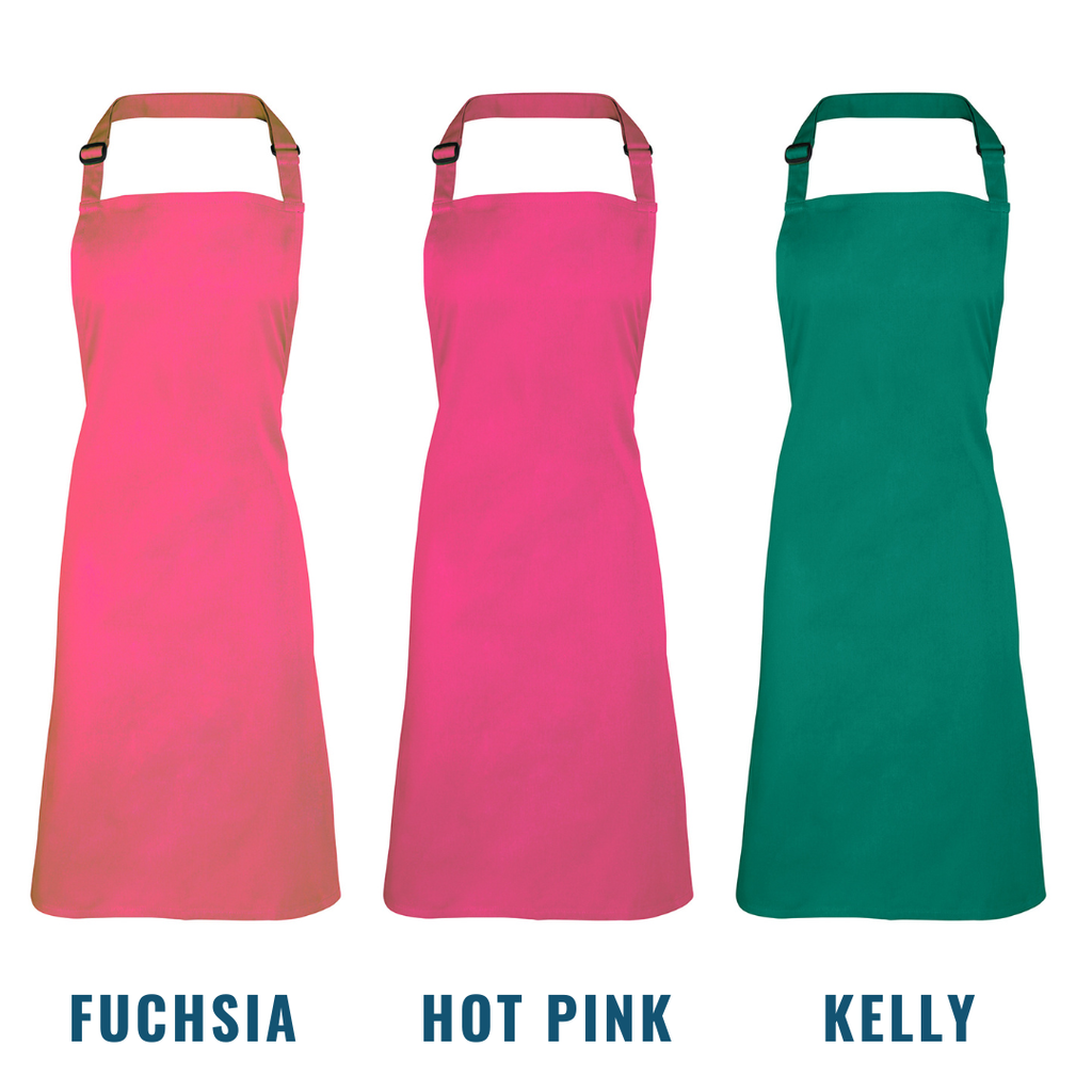 20 of our Premier Bib Aprons + Free Printed Logo for €219