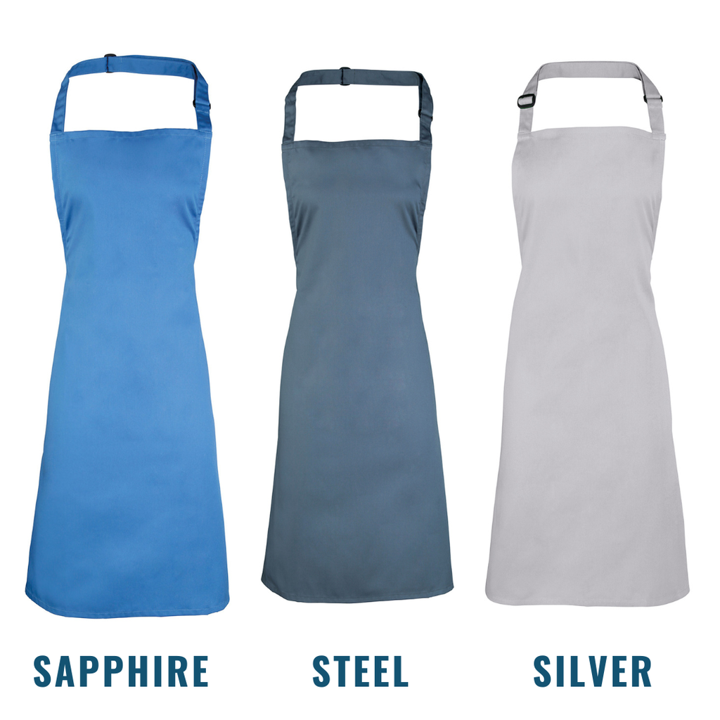 20 of our Premier Bib Aprons + Free Printed Logo for €219