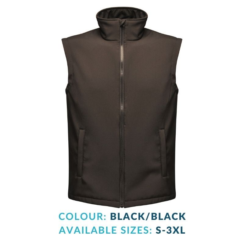 12 Regatta Ablaze Softshell Bodywarmers (RG148) with logo for €259