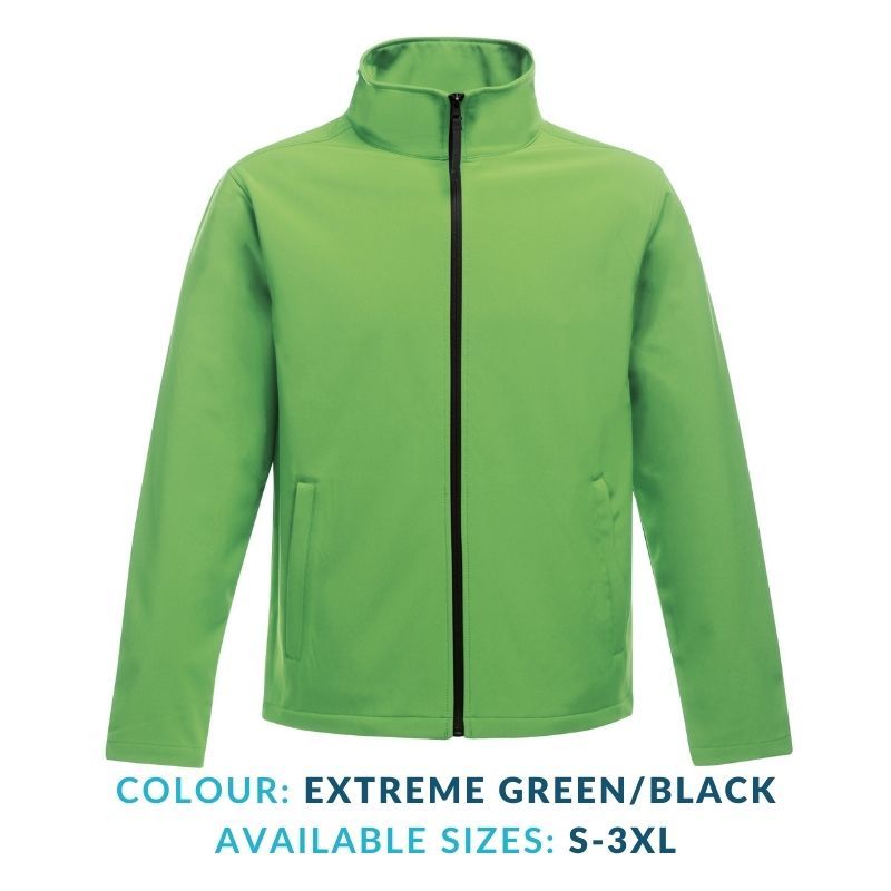 12 Softshell Jackets with logo for €285