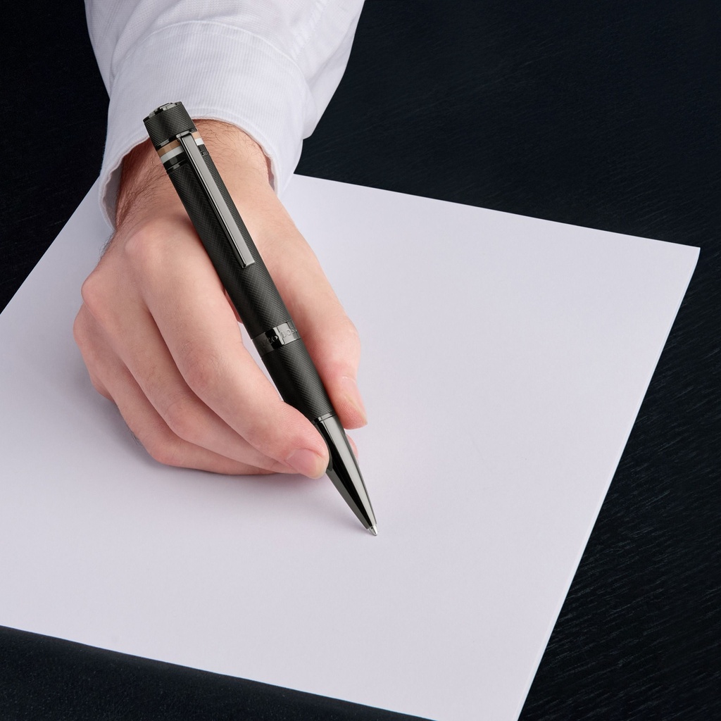 HUGO BOSS Core Iconic Black Ballpoint Pen