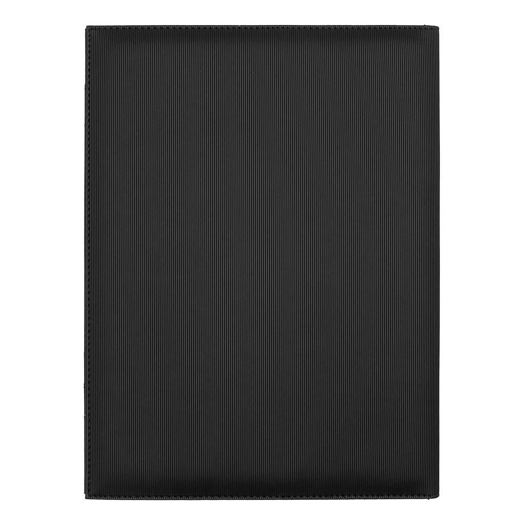 HUGO BOSS Formation Line Black A4 Folder