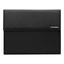 HUGO BOSS Pinstripe Black A4 Folder