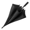 HUGO BOSS Double B Black & Gunmetal Umbrella