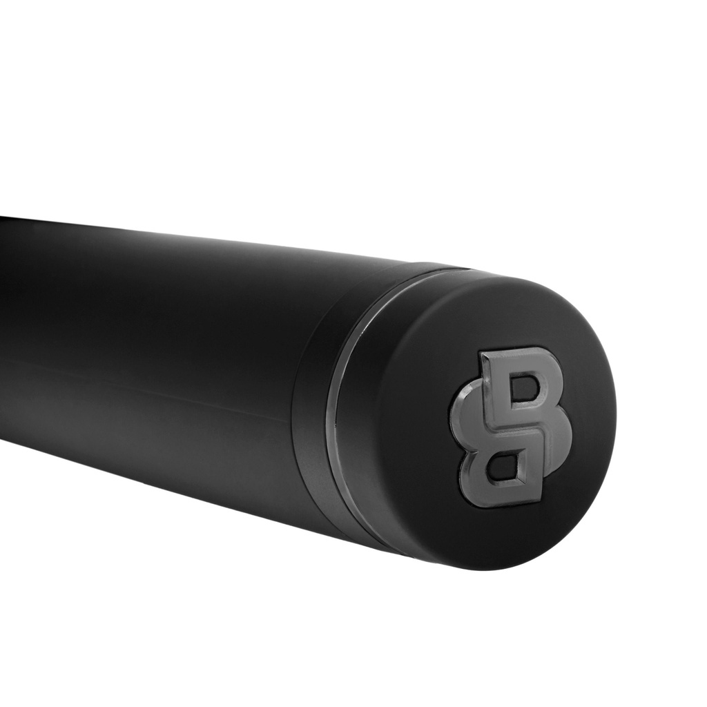 HUGO BOSS Double B Black & Gunmetal Umbrella