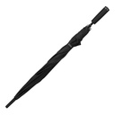 HUGO BOSS Double B Black & Gunmetal Umbrella