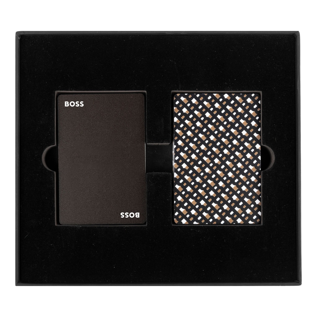HUGO BOSS Iconic Black Playing Cards (2 decks)