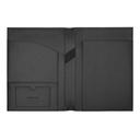 CERRUTI 1881 Delano Taupe & Black A5 Folder