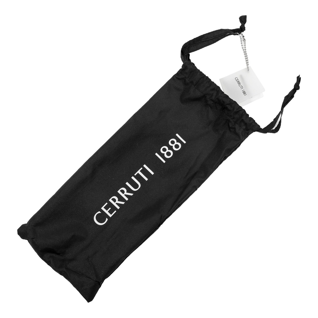 CERRUTI 1881 Mesh Black Pocket Umbrella