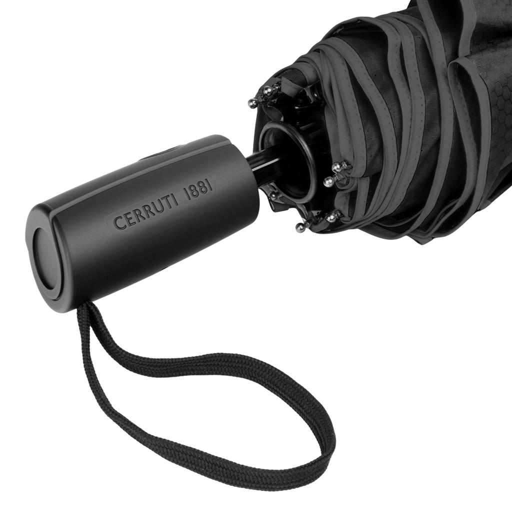 CERRUTI 1881 Islington Black Picket Umbrella