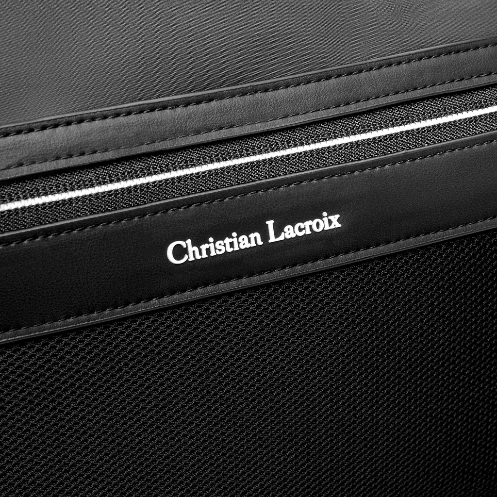 Christian Lacroix Whiteline Black Travel Bag
