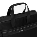 Christian Lacroix Whiteline Black Document Bag