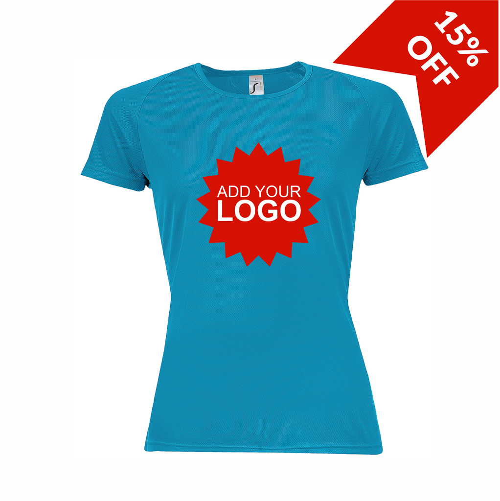 SOL'S Sporty Women's Performance T-Shirt Printed with Your Logo