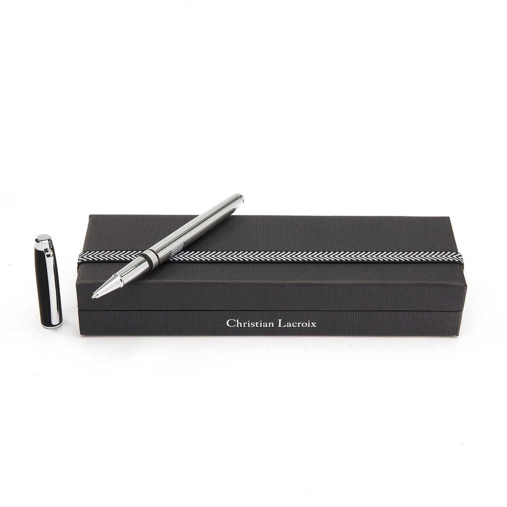 Christian Lacroix Caprio Soft Black Rollerball Pen