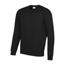 [AC001] AWDis Academy Academy raglan sweatshirt (XS, Academy Black)