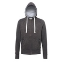 [JH052] AWDis Just Hoods Chunky zoodie (S, Charcoal)