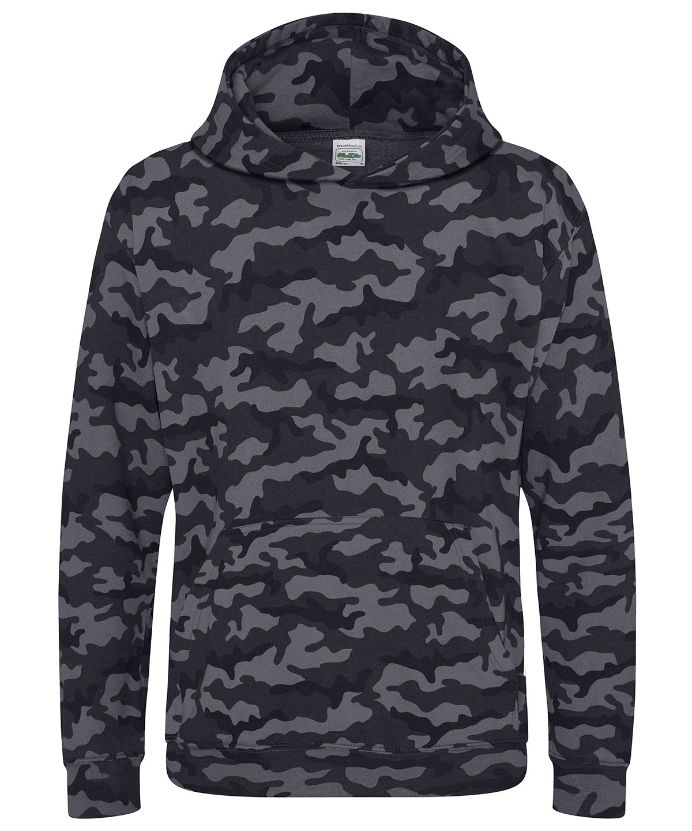 AWDis Just Hoods Kids camo hoodie