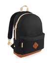 [BG825] BagBase Heritage backpack (Black)