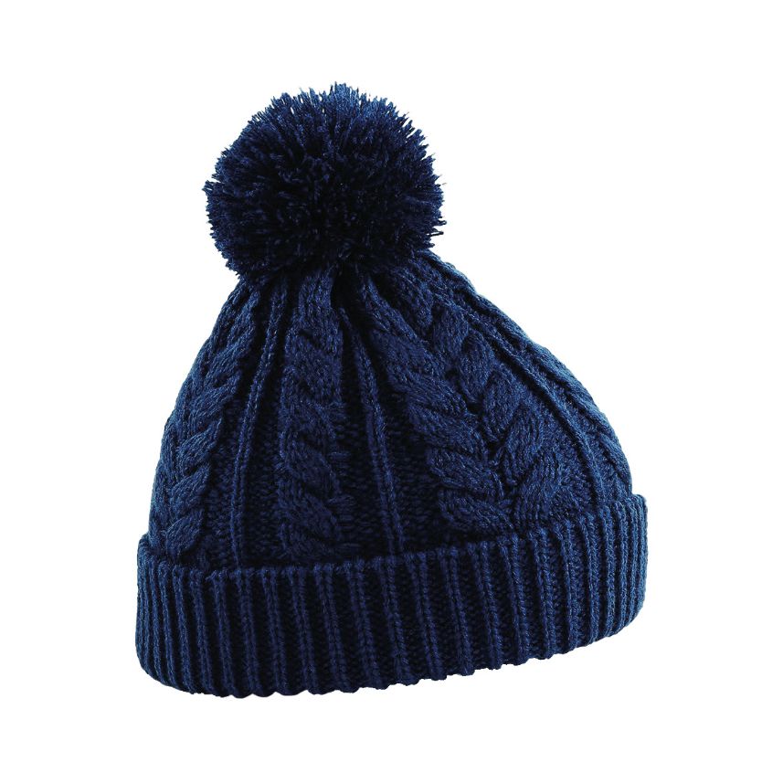 Beechfield Cable knit snowstar® beanie