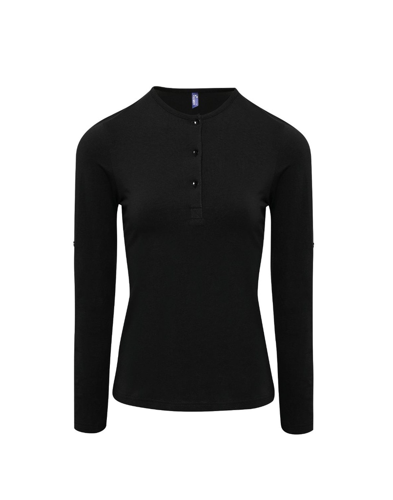 Premier Women's Long John roll-sleeve tee