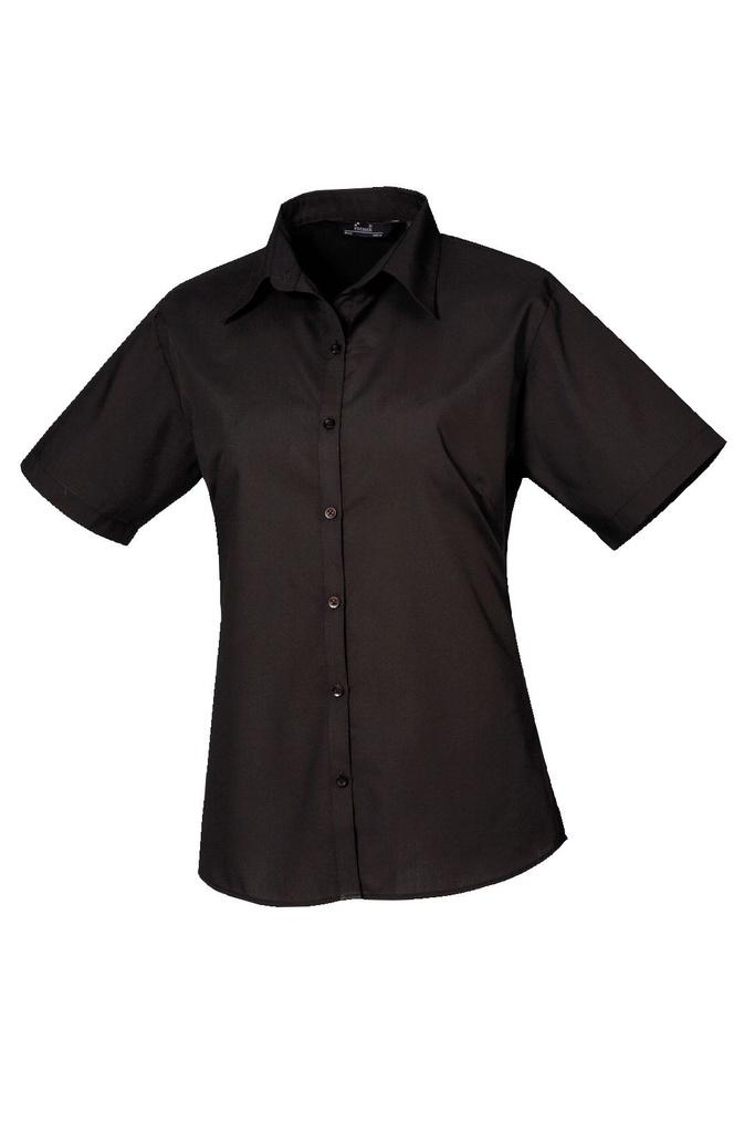Premier Women's short sleeve poplin blouse