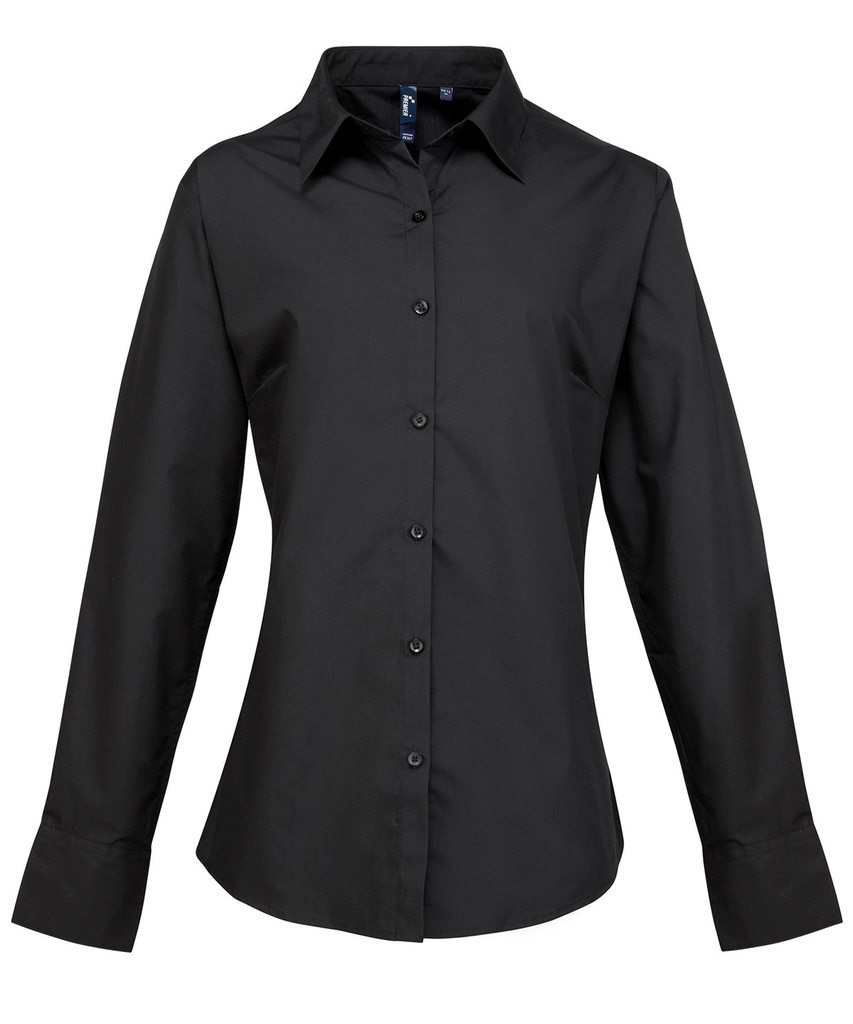 Premier Women's supreme poplin long sleeve shirt
