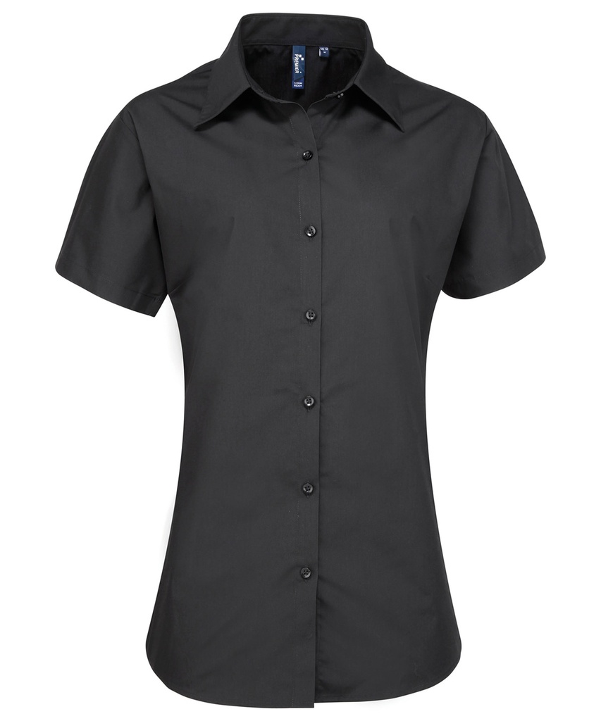 Premier Women's supreme poplin short sleeve shirt