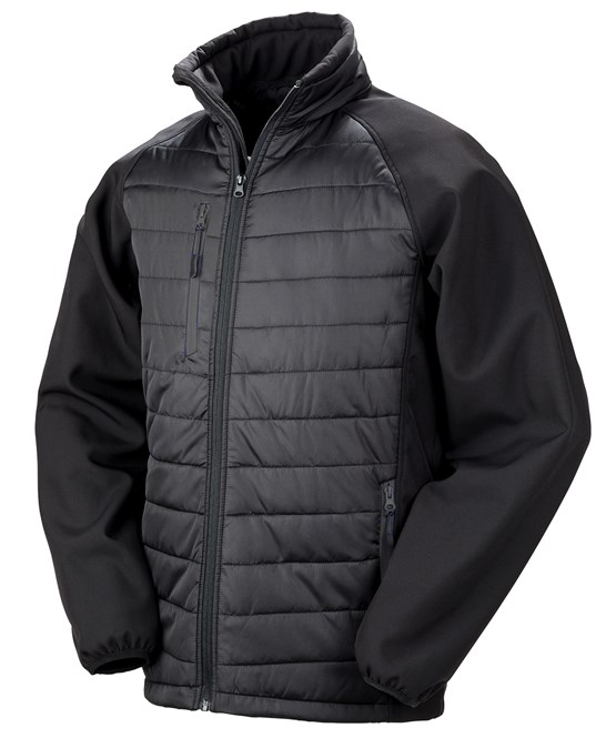 Result Recycled Compass padded softshell jacket