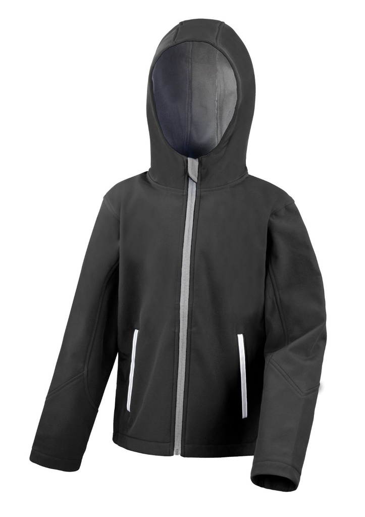 Result Core Core junior TX performance hooded softshell jacket