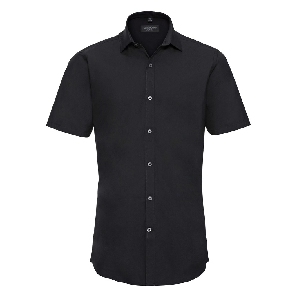Russell Collection Short sleeve ultimate stretch shirt